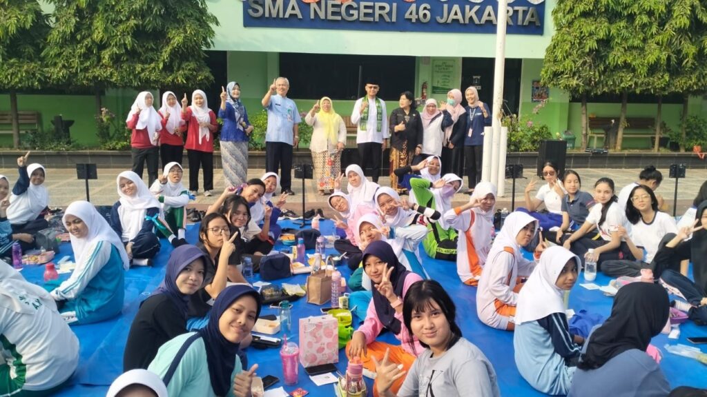 SEKOLAH SEHAT CS PEKAN GIZI SMAN 46 JAKARTA 16 Agustus 2024